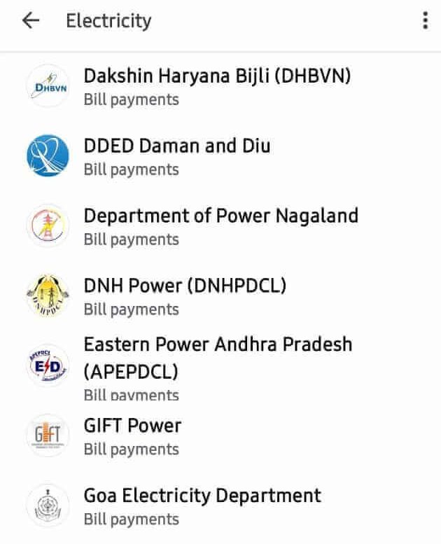 Electricity Bill Payment Through Google Pay