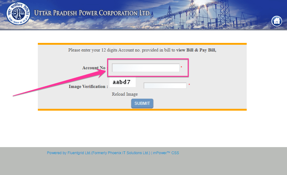 UPPCL online bill check